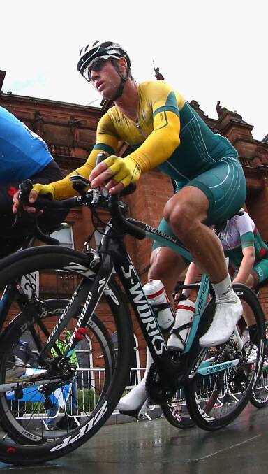 GREEN AND GOLD: Bathurst's Mark Renshaw will be in national colours for the first time since the 2014 Commonwealth Games (pictured) this Sunday. Photo: GETTY