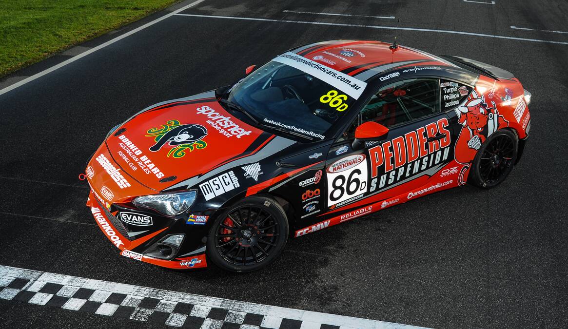INTERNATIONAL FLAVOUR: Dual Sports Car Club of America (SCCA) champion Michele Abbate will be part of the Bathurst 6 Hour grid next month after joining forces with Pedders Racing.