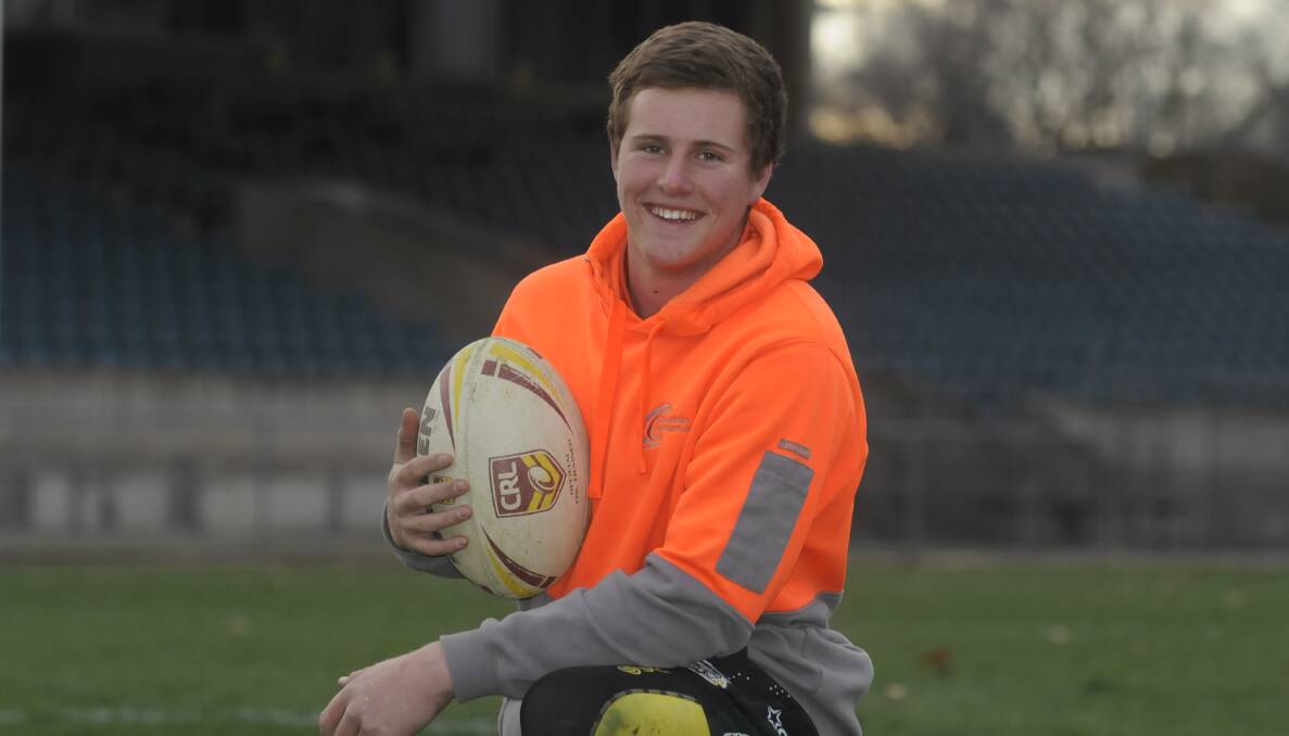 TOUR TIME: Nic Barlow has been named in the NSW Country under 16s rugby league team to tour New Zealand. Photo: CHRIS SEABROOK