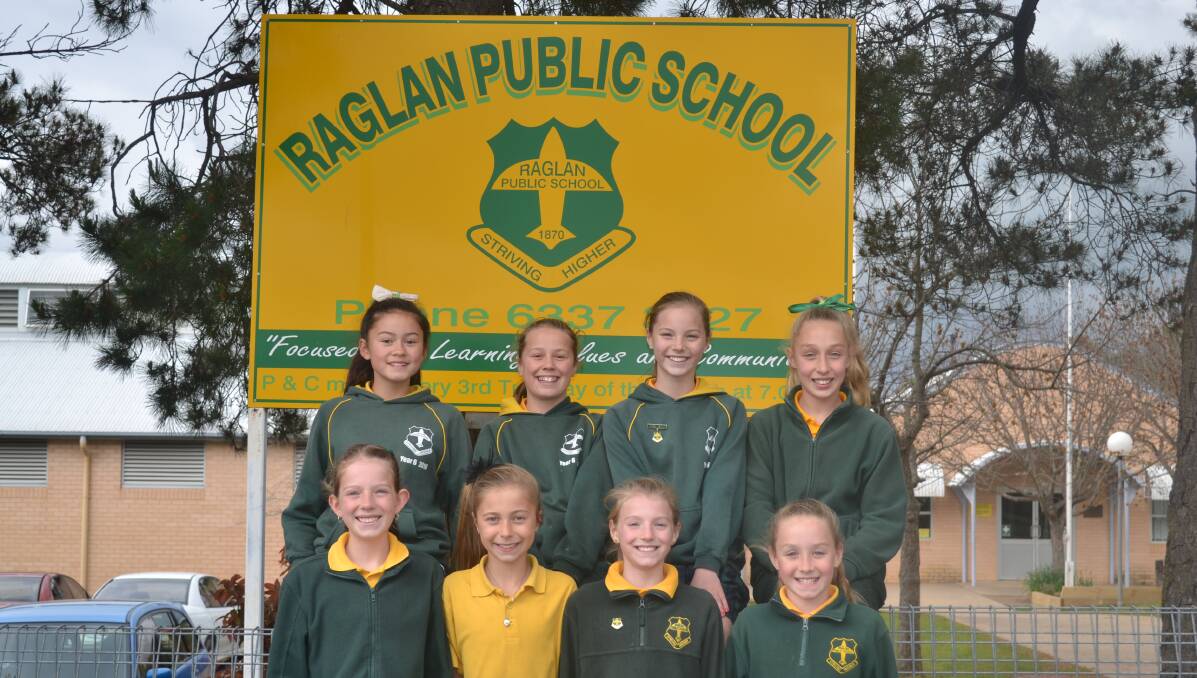 GREAT EFFORT: Raglan Public School will send eight competitors to the NSW PSSA State Athletics Championships. Photo: ALEXANDER GRANT
