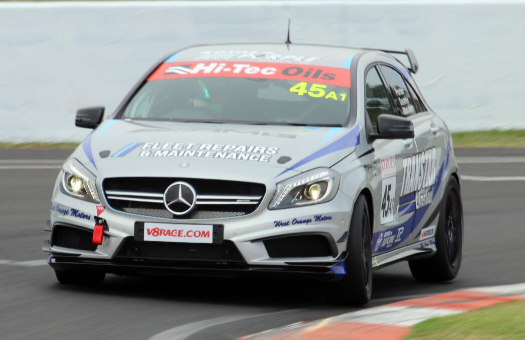 READY TO GO AGAIN: Garth Walden Racing's Mercedes AMG hatchback is coming back to Bathurst for another tilt at the Bathurst 6 Hour.