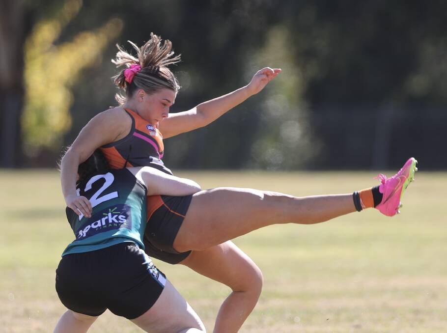 Olivia Johnston will be a key member of the Bathurst Giants again in 2024. Picture by Phil Blatch.