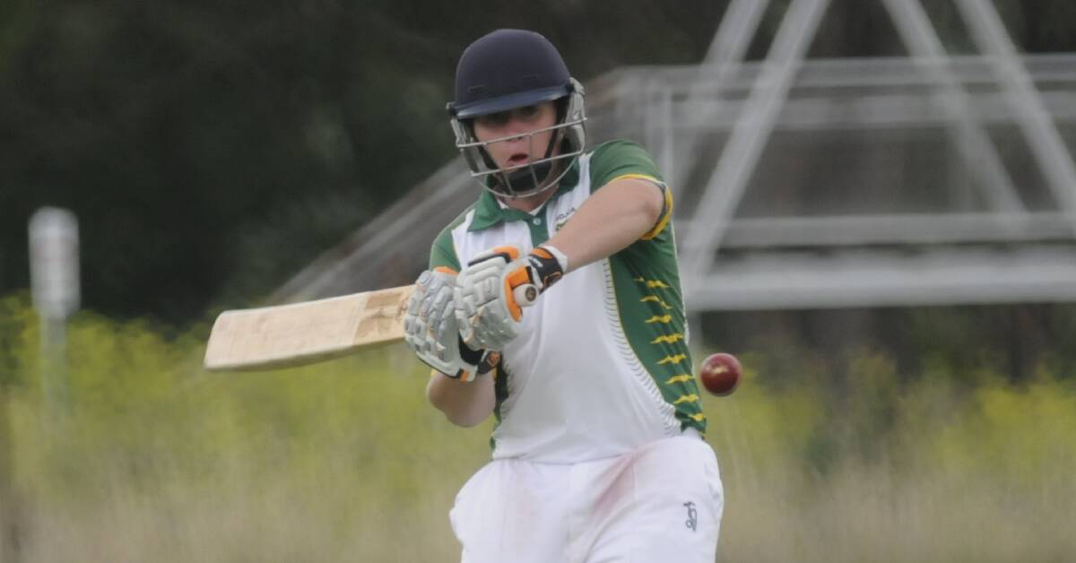 LET'S START: Connor Slattery and St Pat's Old Boys begin a new Bathurst District Cricket Association first grade season on Saturday. Photo: CHRIS SEABROOK 013116cu16s1