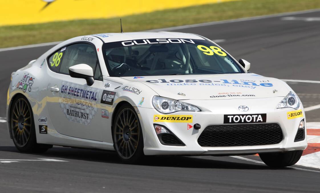 ENCOURAGING: Dylan Gulson finished inside the top three in Thursday's Toyota 86 Series opening practice session. Photo: PHIL BLATCH