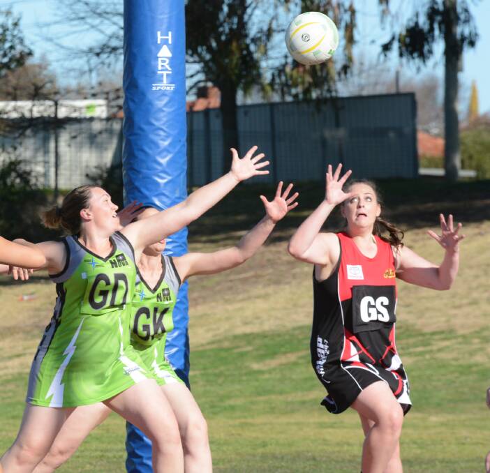 OUT FOR A WIN: Nova Pursuit will take on City Colts in Saturday's Bathurst Netball Association A grade match. The previous game between the two sides earlier this year was washed out.