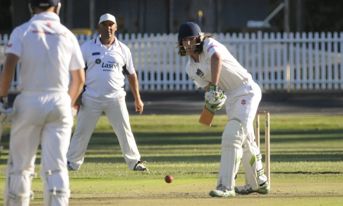 STRONG WIN: Cohen Schubert and Bathurst City claimed a 130-run win over St Pat's Old Boys on Saturday. Photo: CHRIS SEABROOK