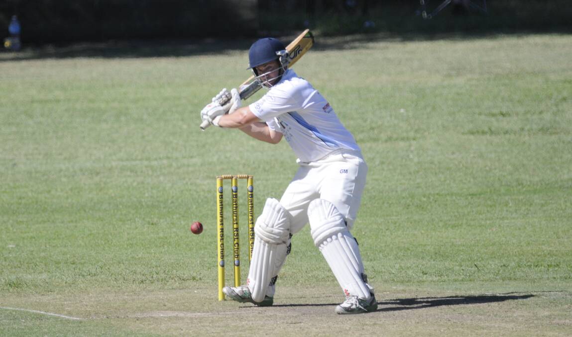 CRUNCH TIME: Dave Giorgio hit 78 runs for City Colts in their five-wicket win over ORC on Saturday. Photo: CHRIS SEABROOK 011417colts2a