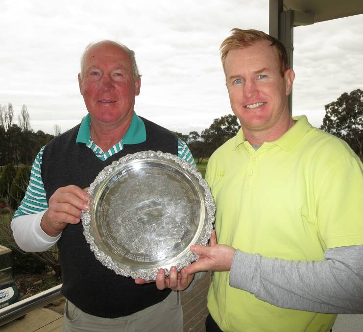 WINNING DUO: Ken Gardiner and David Clyburn were victorious in the Jimmy Johnson Trophy final.