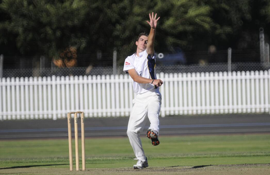 BEGINNING STRONG: Nic Broes (pictured) and Ben Mitchell enjoyed a winning start to their Bradman Cup campaign on Monday. Photo: CHRIS SEABROOK