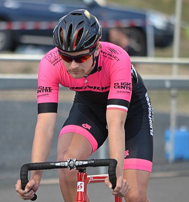 BIG STAGE: Bathurst cyclist Harry Carter is racing against the best riders in Oceania at this week's International Track Series in Melbourne. Photo: ANYA WHITELAW