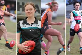 Harley Spice, Abbey Hardie, Katie Kennedy and Harry Knight will be a part of the 2024 AFL Central West season.