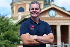 Craig Lowndes at the Bathurst Court House on Tuesday. Picture by Alexander Grant.