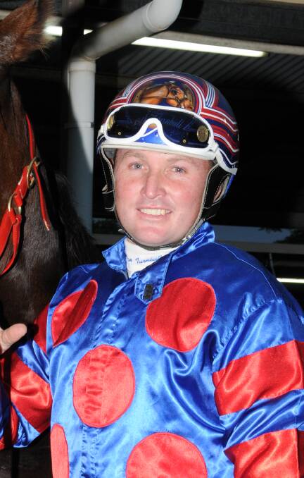 Nathan Turnbull picked up second with Sams The Master at Menangle.