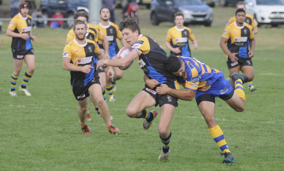 NO GAME: CSU won't be playing Cowra Eagles in Blowes Clothing Cup action this weekend due to the wet weather. Photo: CHRIS SEABROOK DSC0254