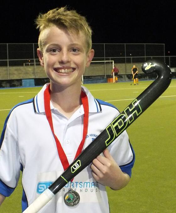 ON FIRE: Fletcher Norris enjoyed a great season with representative hockey honours and was rewarded as the junior boys' player of the year.