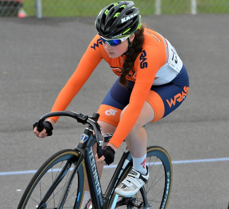 ENDURANCE BATTLE: Eliza Bennett will be among the entries for this Friday night's Bathurst Cycling Club Track Scratch Championships. Photo: ANYA WHITELAW