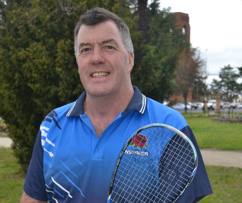 AFRICA BOUND: Bathurst's Dave Fuller is off to South Africa for the World Masters Squash Championships from September 23-30. Photo: ALEXANDER GRANT
