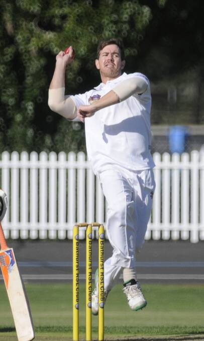FIRED UP: Ben Orme and Bathurst City begin their Bathurst District Cricket Association title defence on Saturday when they take on St Pat's Old Boys. Photo: CHRIS SEABROOK