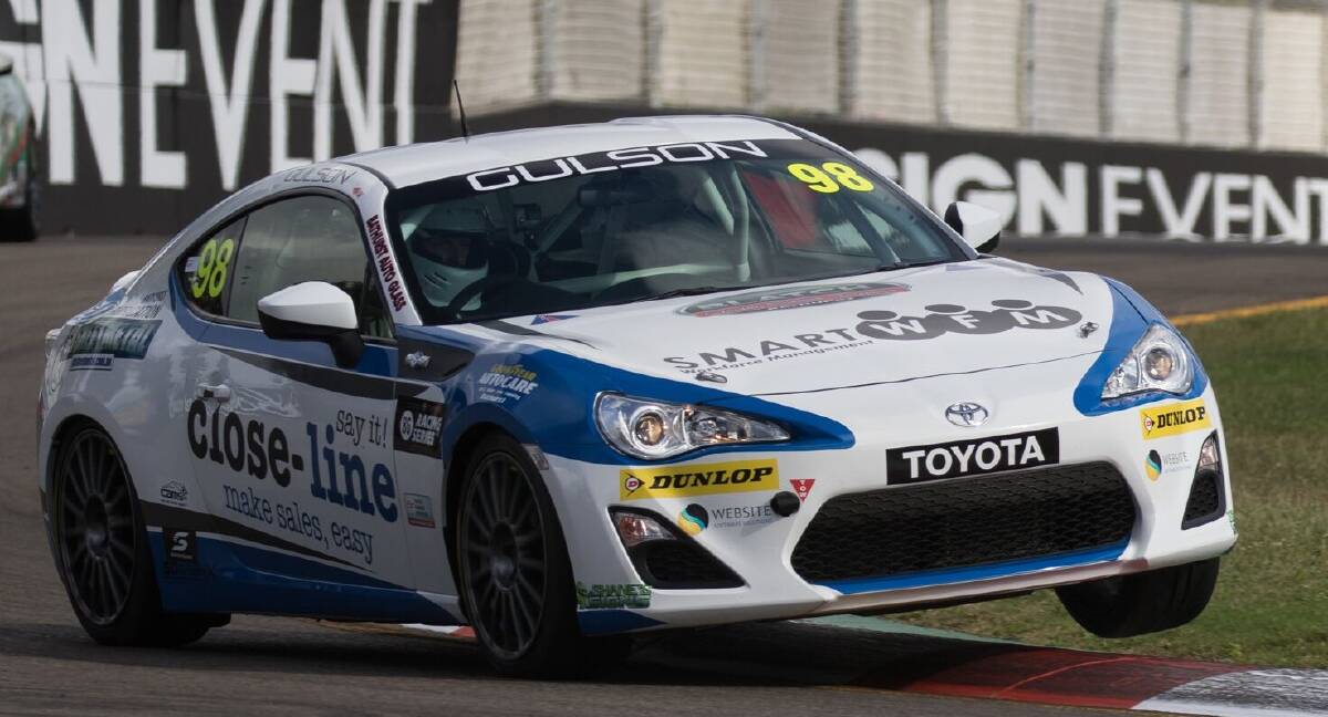 TOP 10 HUNT: Dylan Gulson is preparing to take on the third round of the Toyota 86 series this weekend.