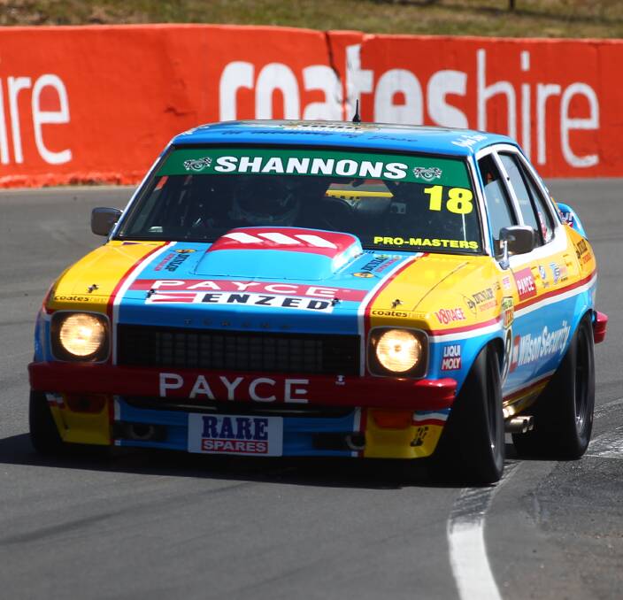 MUSCLE BATTLE: Australia’s Touring Car Masters and New Zealand’s Central Muscle Cars competitors will meet at Mount Panorama in a Trans-Tasman clash. Photo: PHIL BLATCH 101015pbv830