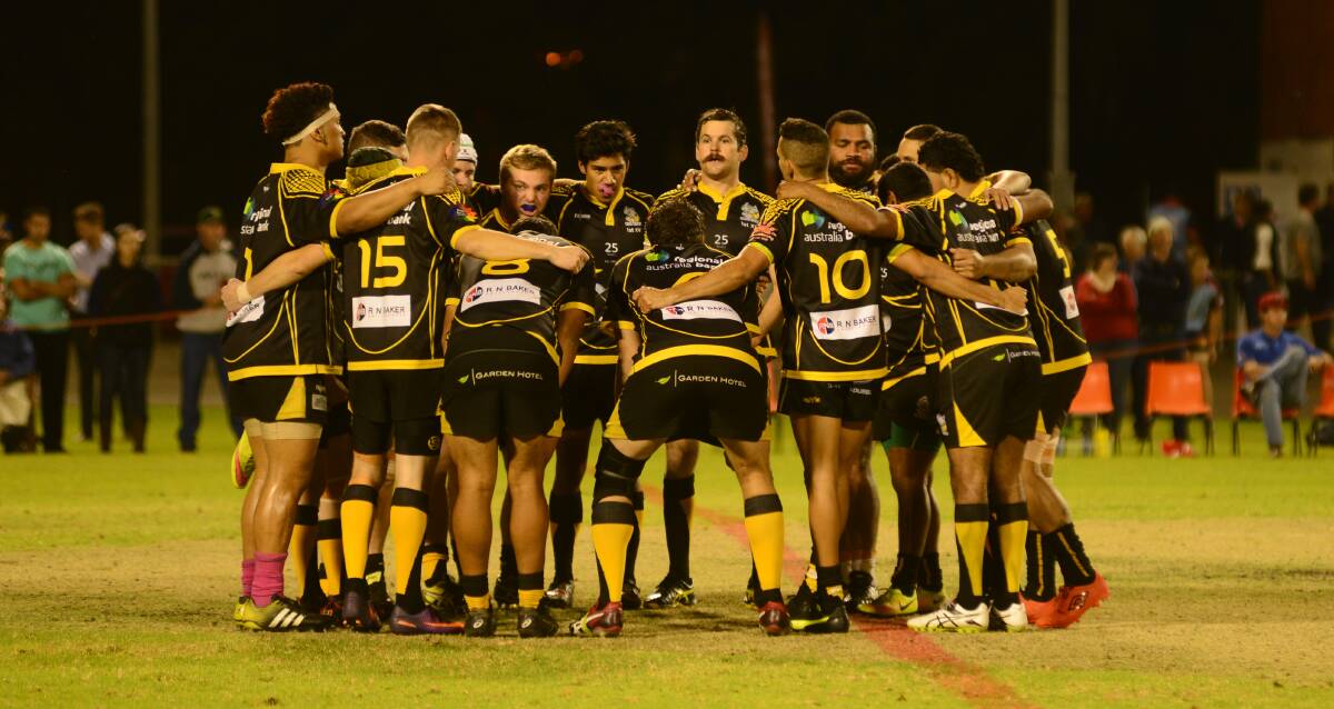 DOWN AND OUT: The Dubbo Rhinos have showed plenty of fight this season, but Saturday's forfeits mark a low point. Photo: PAIGE WILLIAMS