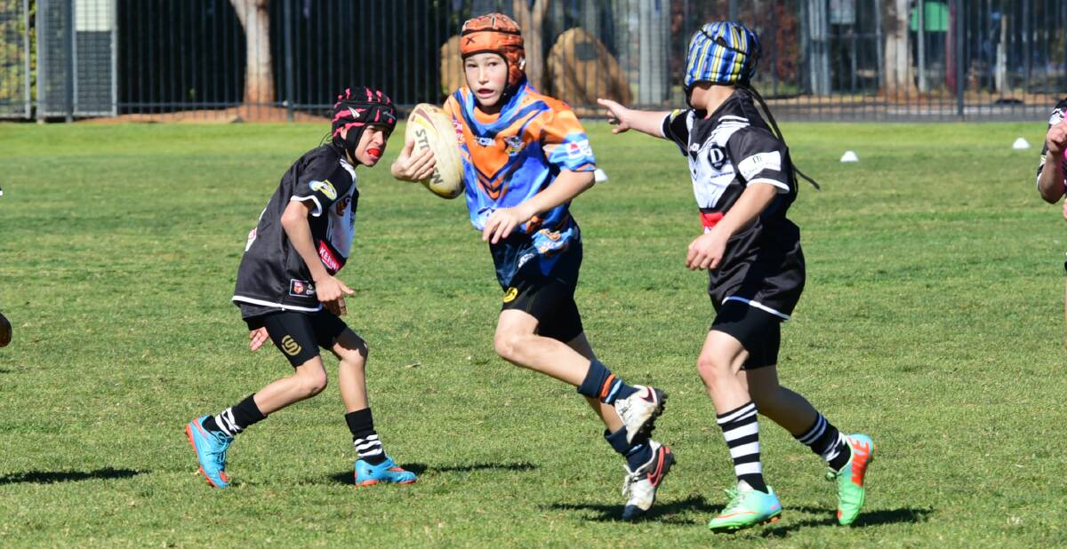 CHANGING TIMES: Younger players like South Dubbo Raider Deakyn Bailey will play in a different style of game from next season with an emphasis being put on boosting participation rates. Photo: BELINDA SOOLE