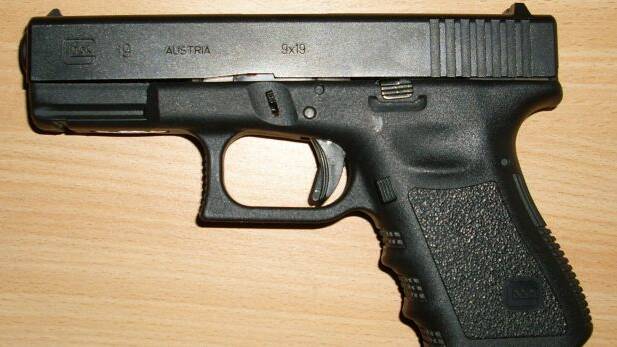 A Queensland Police Service-issued Glock has gone missing from a south-east Queensland police station. Photo: Supplied