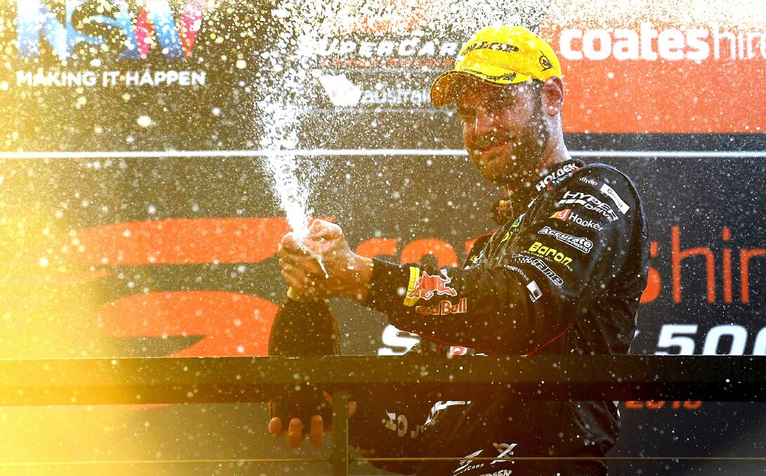 WHAT A YEAR: Shane Van Gisbergen's efforts in both the Supercars and Blaincpain Endurance Championship have seen him named in Autosport's Top 50 Drivers of the Year. Photo: GETTY IMAGES