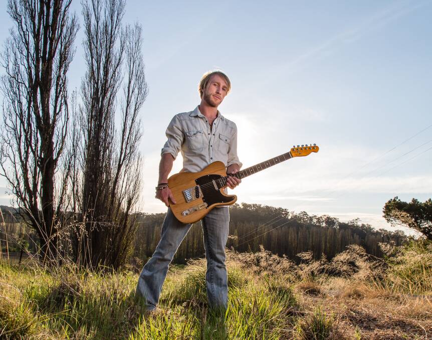 SUPERSTAR: Oberon musician Mickey Pye has earned himself another Golden Guitar nomination, his third in two years. Photo: TOMORROWS TRUTHS