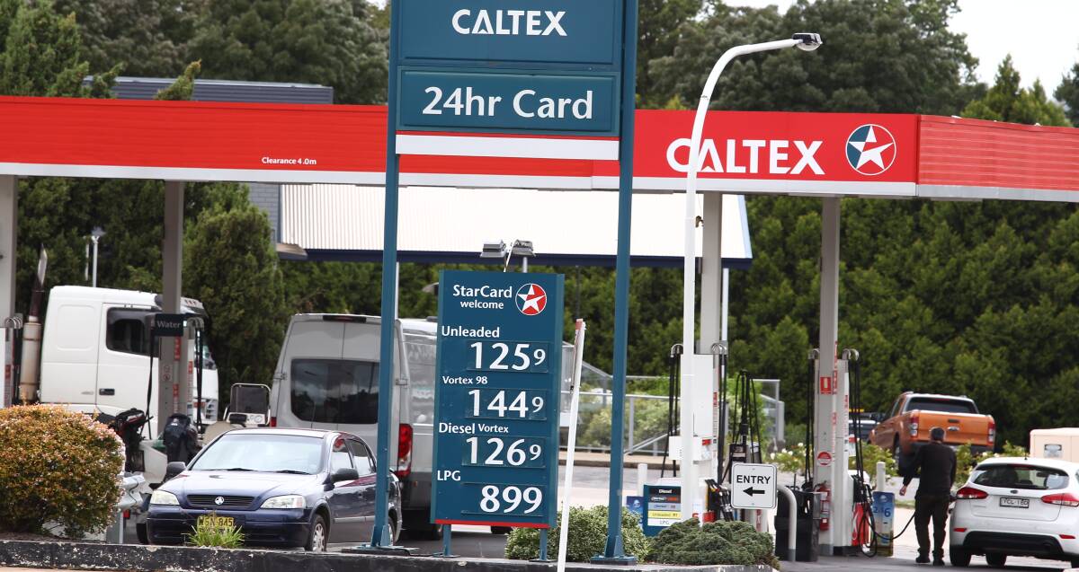 DECISION PENDING: A development application for the Caltex service station on Durham Street will be before council on Wednesday night. Photo: CHRIS SEABROOK