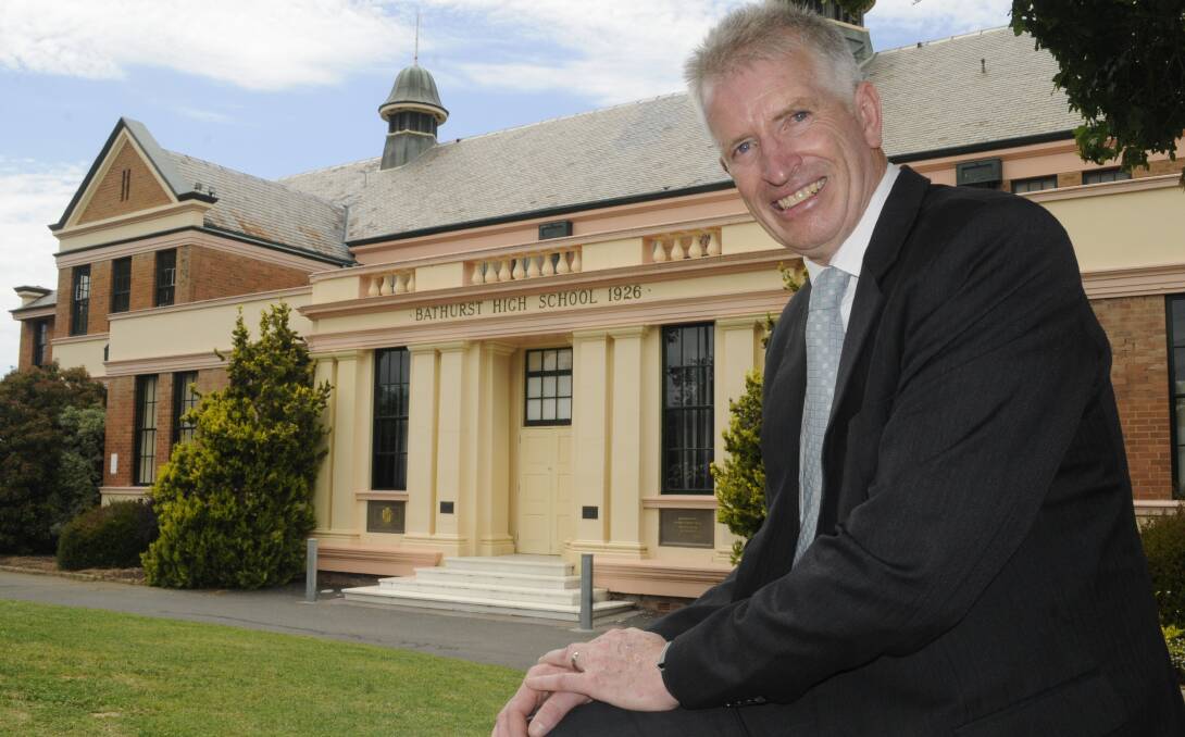 MOVING ON: Denison College Bathurst campus principal Geoff Hastings will retire at the end of the year. Photo: CHRIS SEABROOK