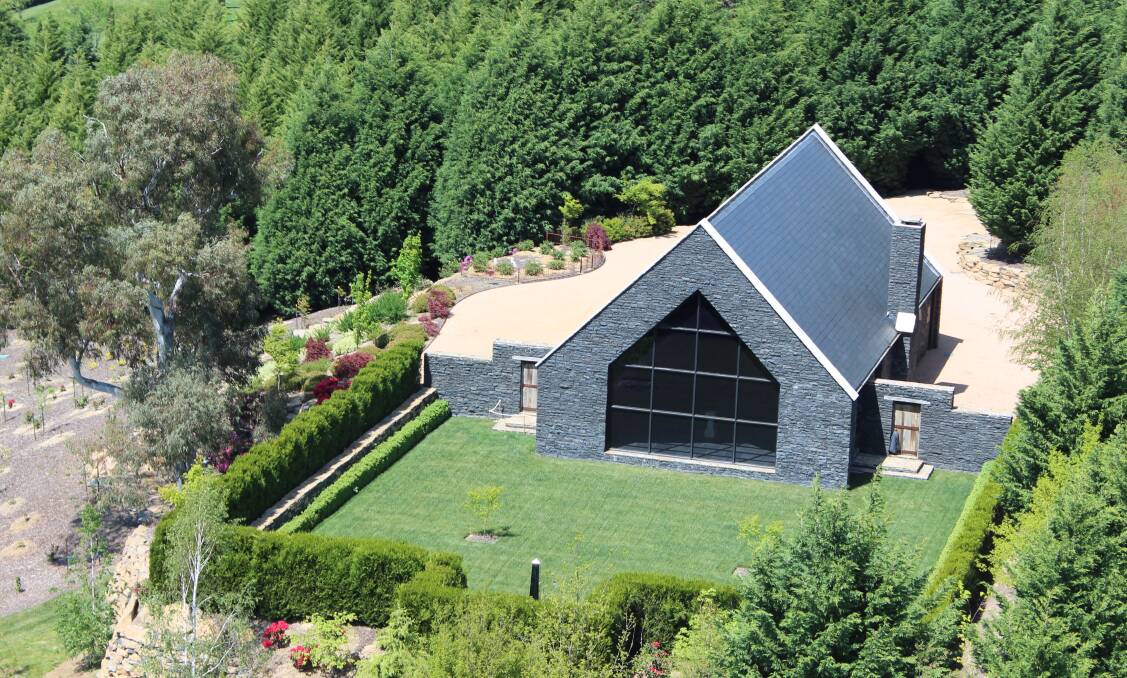 RARE OPPORTUNITY: The chapel in Mayfield Garden's private garden is one of the rare attractions people will get to see during the Spring Festival. Photo: SUPPLEID