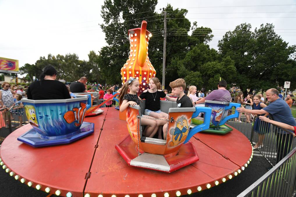 ATTRACTIONS: Visitors to Party in the Park can still expect to find rides at the event, despite a last-minute venue change. Photo: CHRIS SEABROOK