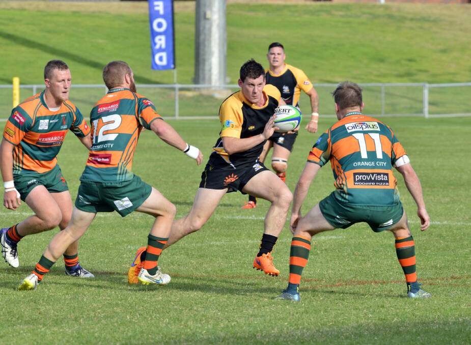 No worries: The Dubbo Rhinos are confident they will have enough players to field three teams in the 2017 Central West Rugby competition.