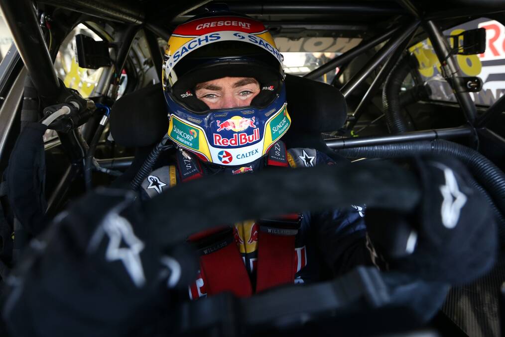 ATMOSPHERE: Craig Lowndes loves hearing the Bathurst crowd cheer him on in the Great Race.