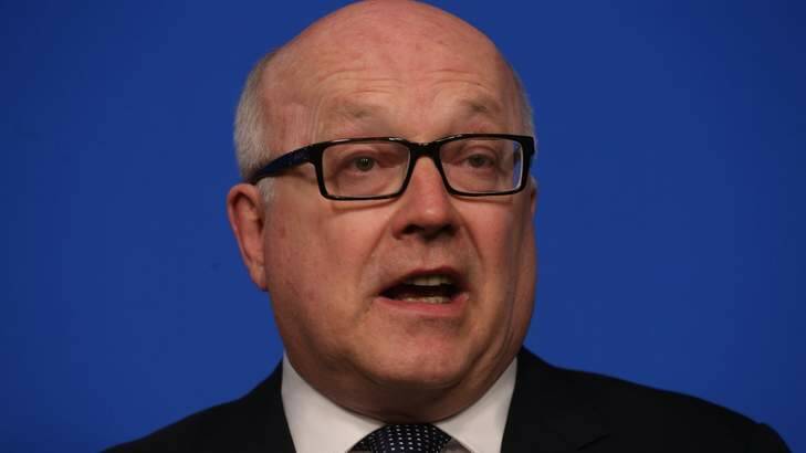Attorney-General Senator George Brandis is referenced in the submission. Photo: Andrew Meares