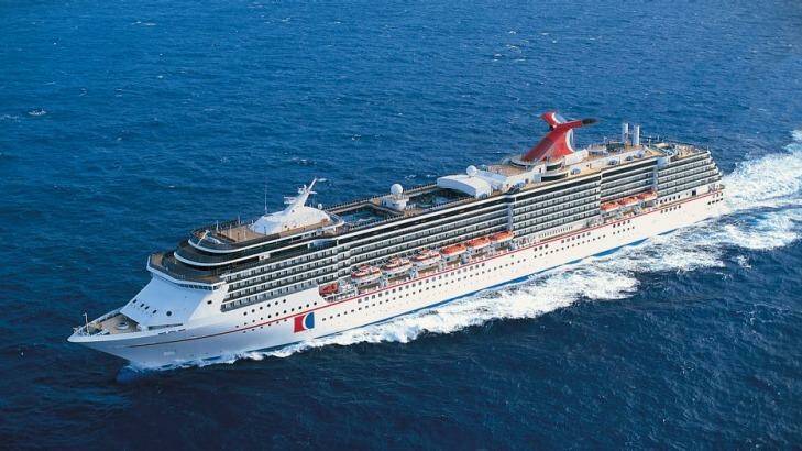 The Carnival Spirit in a file picture. Photo: Supplied