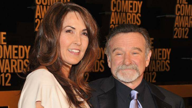 Robin Williams' widow Susan Schneider has written of the tragic final months of her husband's tortured life. Photo: THEO WARGO/Getty Images