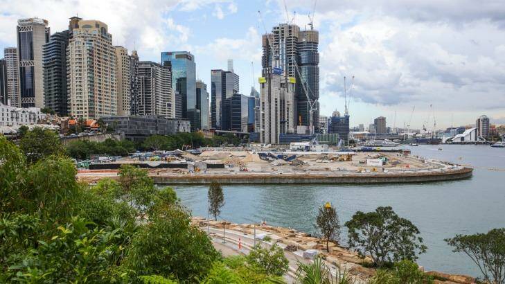 An angry City of Sydney council has warned that the public is the loser in Lend Lease's latest proposals at Barangaroo. Photo: Dallas Kilponen