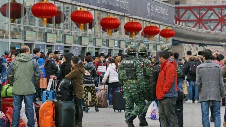 Millions of Chinese return home every year to celebrate Chinese New Year with family. Photo: Liu Sanghee