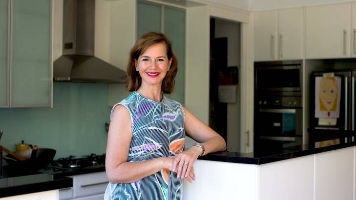 Departing Good Food editor Ardyn Bernoth in her kitchen at home. Photo: Edwina Pickles