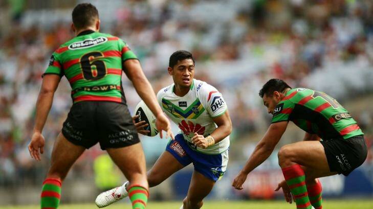 On the boil: Anthony Milford keeps up his strong form against the Rabbitohs.