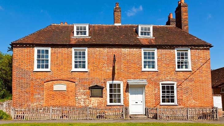 Humble home: Jane Austen's House Museum in Chawton, Hampshire, England. Photo: 123RF.com