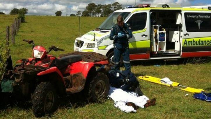 Nine deaths in 12 months led to a coronial review into quad bike use. Photo: Nick King