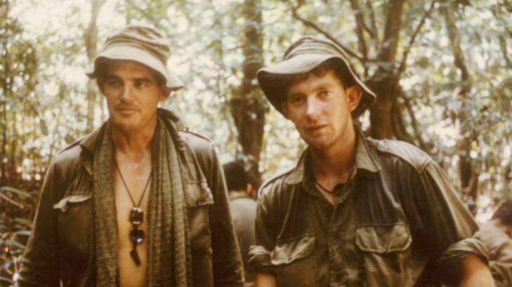 Australian soldiers in Vietnam at the Battle of Long Tan, August 1966. Photo: Brock Perks