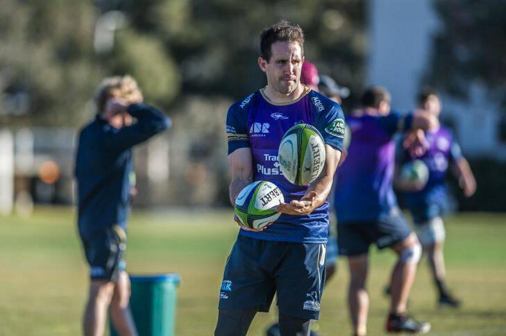 Brumbies training , Tuesday 11th July 2017. Andrew Smith.
Photo by Karleen Minney.