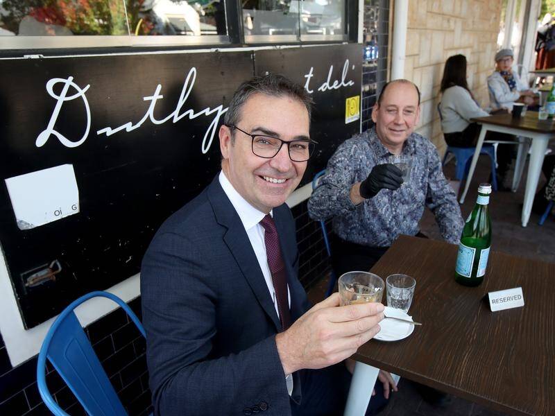 SA Premier Steven Marshall may lift the limit on patrons next month to aid the hospitality industry.