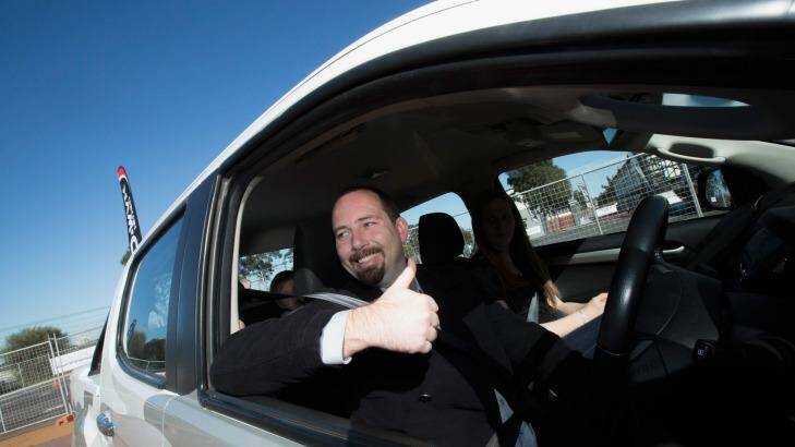Motoring Enthusiast Party senator Ricky Muir  is predicted to be an election casualty. Photo: Chris Hopkins