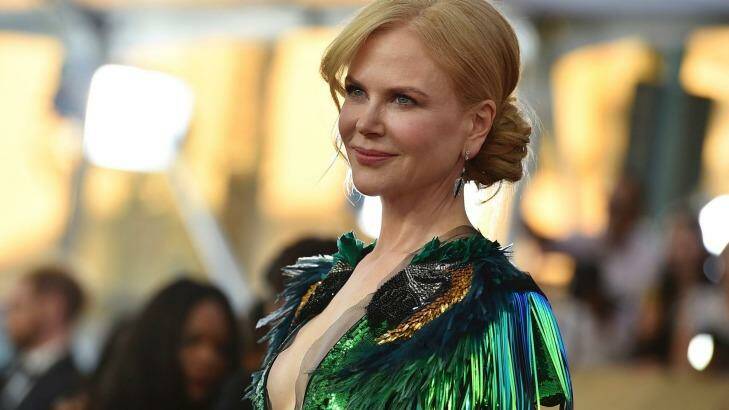 Nicole Kidman at the Screen Actors Guild Awards in Los Angeles this week.  Photo: Jordan Strauss/Invision/AP