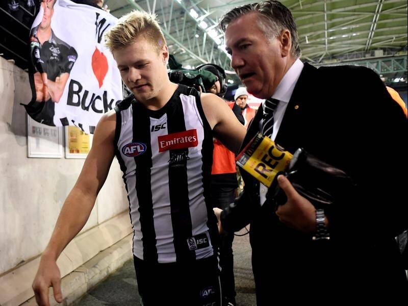 Jordan De Goey could be suspended by Collingwood's hierarchy for his latest indiscretion.